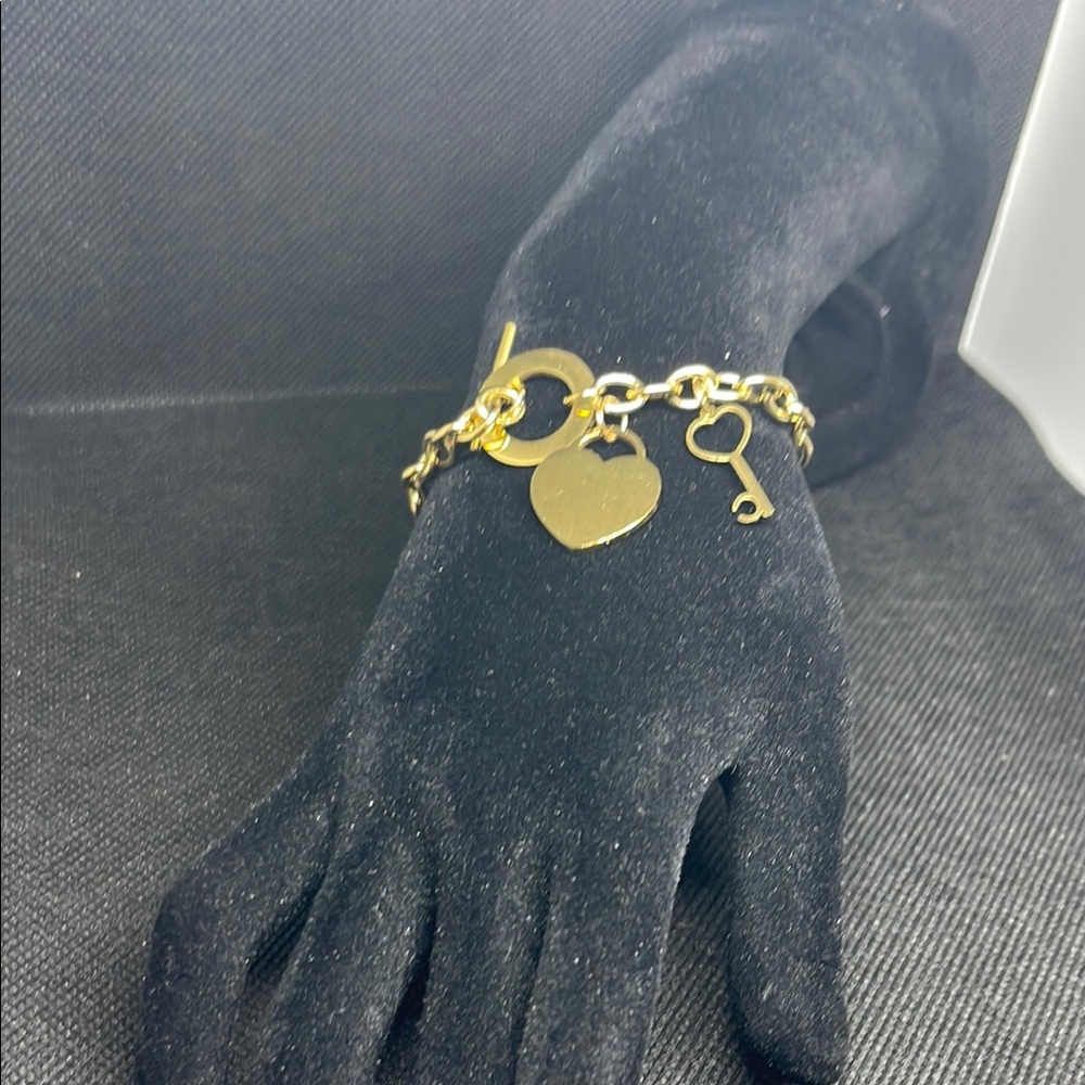 Gold Charm Bracelet